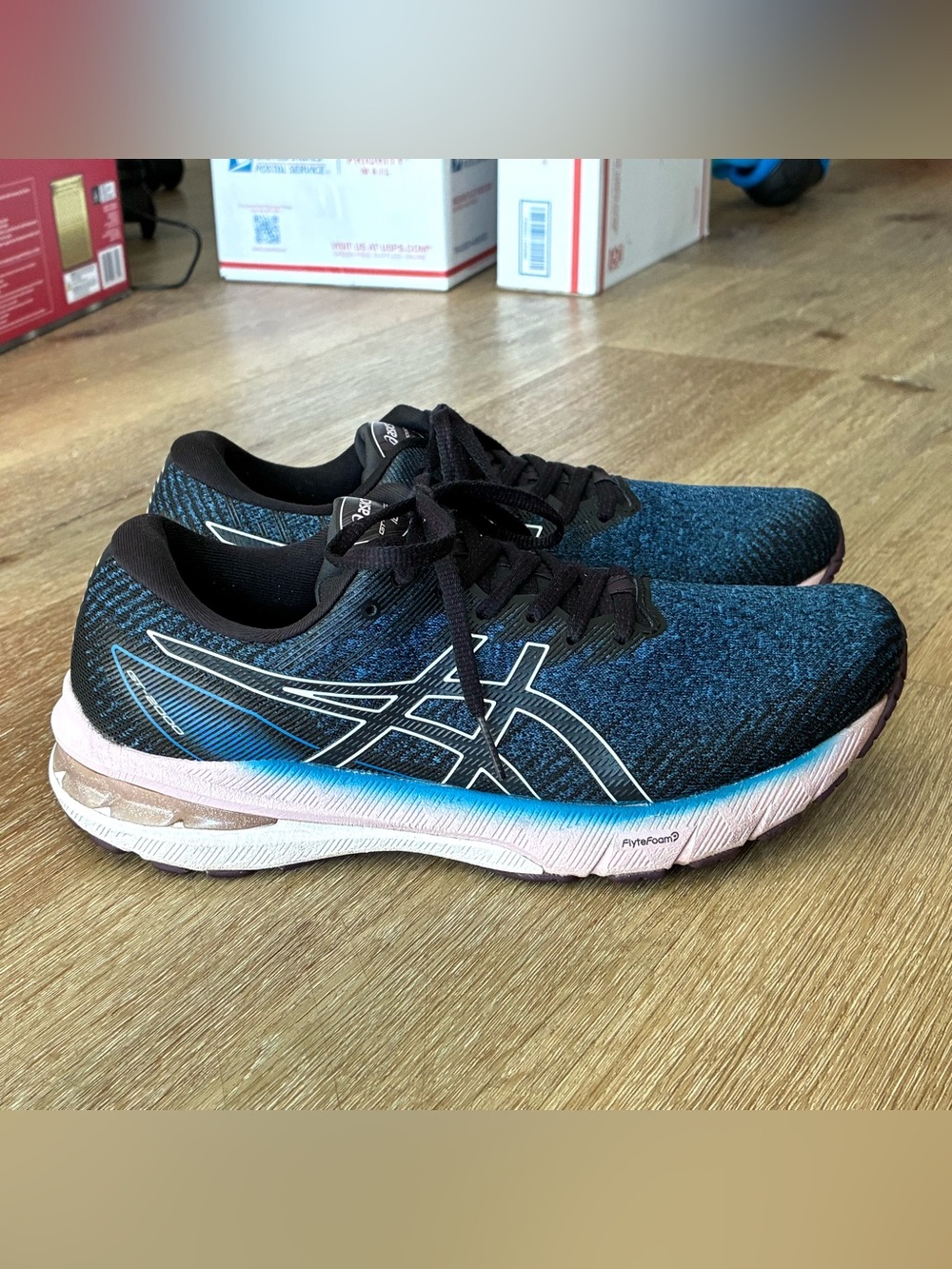 ASICS GT-2000 10 Blue Pink Running Shoes Women’s Size US 9.5 UK 7.5 EU 41.5 26cm